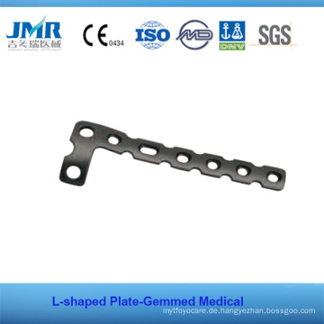 Metall Trauma Knochen Orthopädische Implantat T Shped Plate